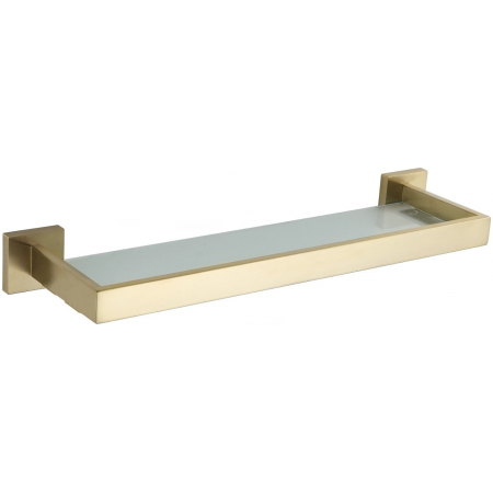 Полиця скляна підвісна MEXEN VOX BRUSHED GOLD *