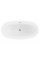 Ванна окрема MEXEN ERIS 155x80 WHITE-G акрилова