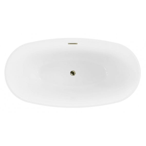 Ванна окрема MEXEN ERIS 155x80 WHITE-G акрилова