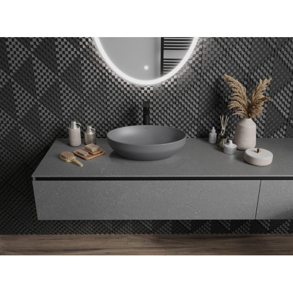 Умивальник (раковина) MEXEN CORNELIA DARK GREY MATT накладний