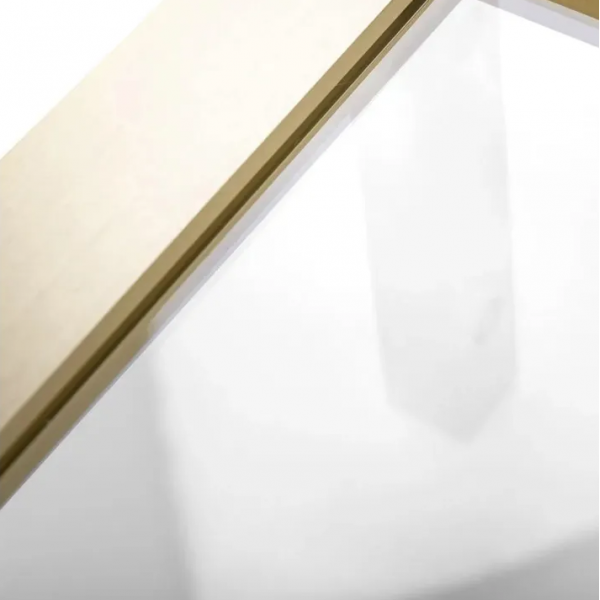 Душова стінка REA AERO 100 BRUSHED GOLD