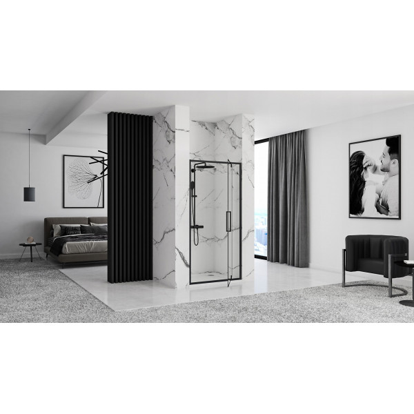Душові двері REA RAPID SWING 70 BLACK