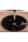 Умивальник (раковина) REA PAMELA BLACK MARBLE SHINY накладний