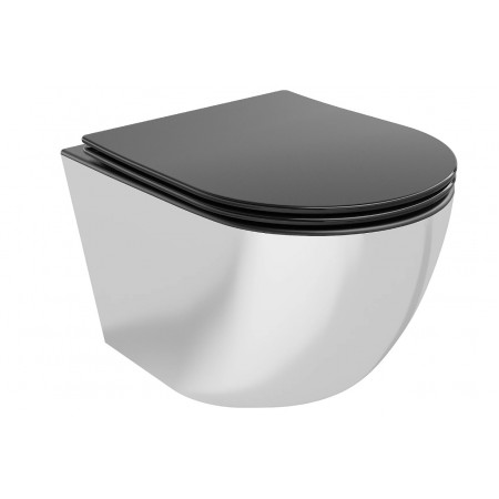 Підвісний унітаз MEXEN LENA SILVER BLACK MATT *