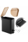 Кошик для сміття YOKA MOBY BLACK BAMBOO 5л. для ванної кімнати