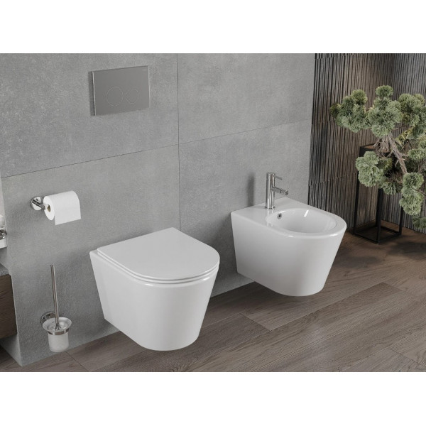 Підвісний унітаз MEXEN RICO WHITE SUPER SLIM білий
