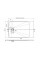 Душовий піддон MEXEN HUGO 120x90 BLACK