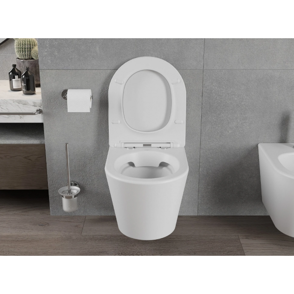 Підвісний унітаз MEXEN RICO WHITE MATT білий *