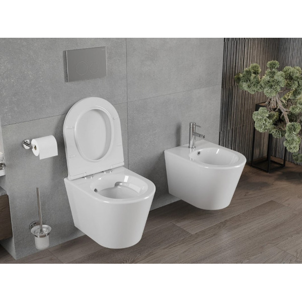 Підвісний унітаз MEXEN RICO WHITE FLAT білий
