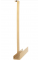 Полиця REA TORI BRUSHED GOLD на душову стінку