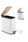 Кошик для сміття YOKA MOBY WHITE BAMBOO 5л.