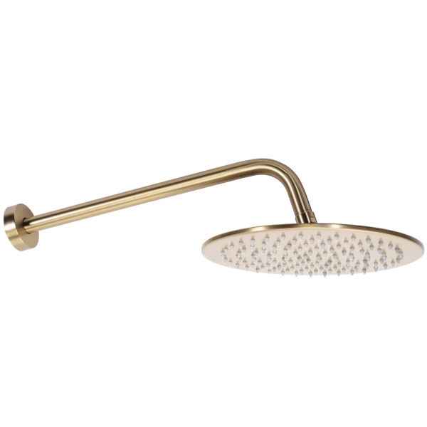Душова система REA VERSO BRUSHED GOLD + BOX прихованого монтажу