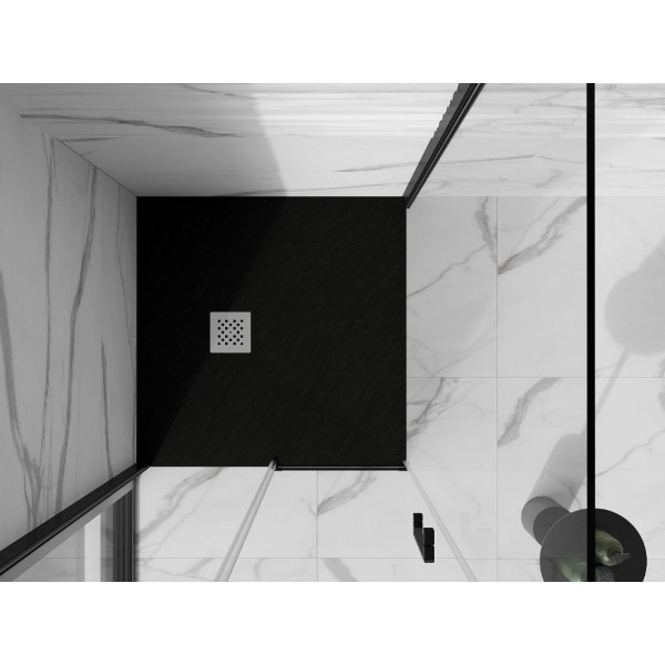 Душовий піддон MEXEN STONE+ 100x100 BLACK