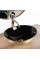 Умивальник (раковина) REA SOFIA BRUSHED GOLD BLACK накладний *