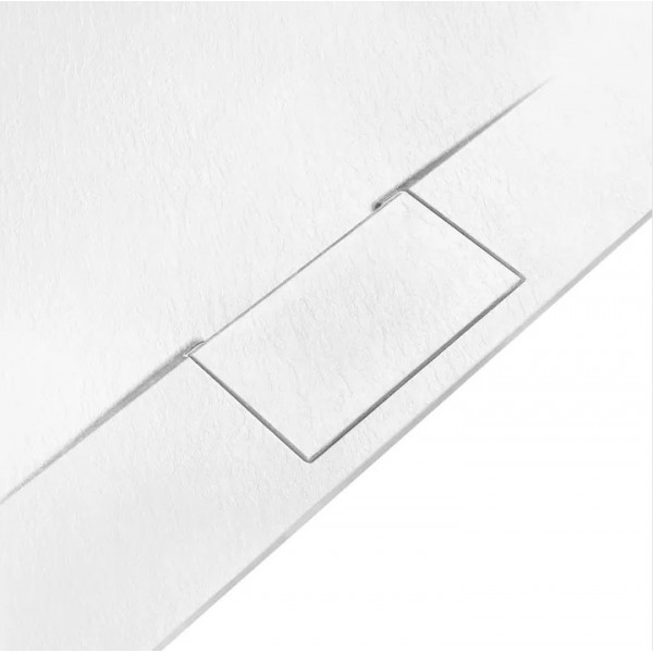 Душовий піддон REA BAZALT 80x120 LONG WHITE