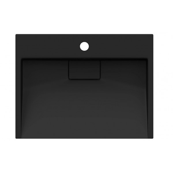 Умивальник (раковина) MEXEN AVA 50 BLACK MATT 1/O накладний підвісний