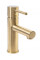 Змішувач для раковини (умивальника) REA TESS BRUSHED GOLD золотий матовий низький