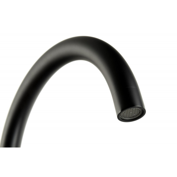 Змішувач для ванни CORSAN LUGO BLACK MATT чорний підлоговий