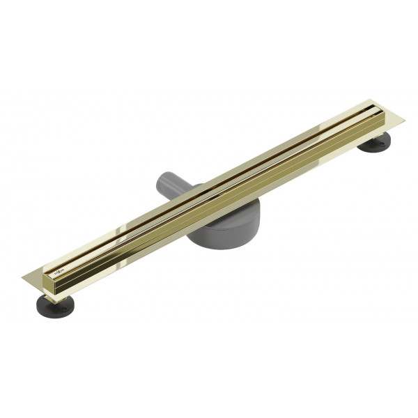 Трап для душу MEXEN FLAT 120 SLIM GOLD 360 ° золотий