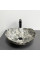 Умивальник (раковина) VBI RONTA DARK GREY STONE MATT накладний