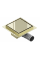 Трап для душу MEXEN FLAT 15х15 GOLD золотий квадратний *
