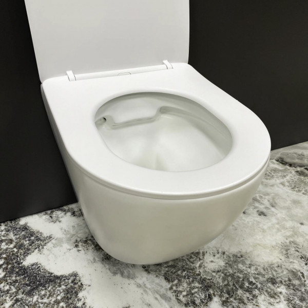 Підвісний унітаз VBI VULCANO WHITE MATT