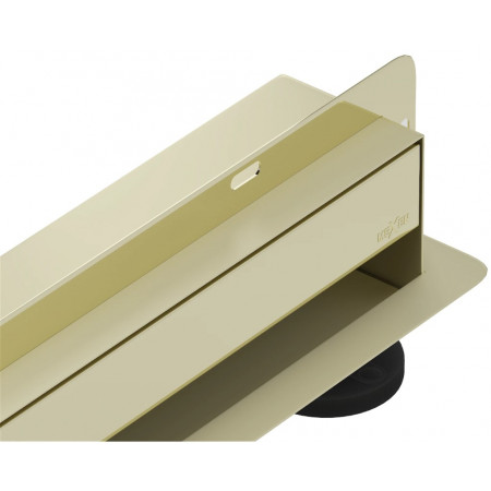 Трап для душу MEXEN FLAT 110 WALL GOLD 2в1 настінний золотий