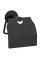 Тримач для туалетного паперу REA 322219A BLACK