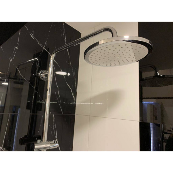 Душовий гарнітур CORSAN KLAR FIBER CHROME WHITE *
