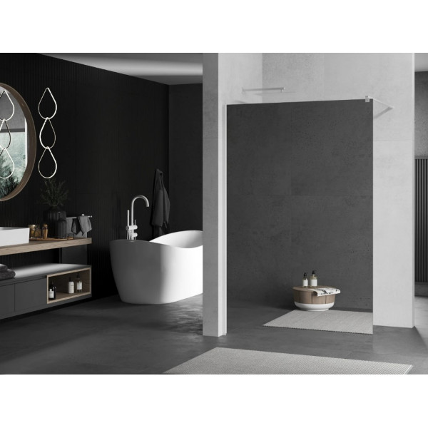 Душова стінка MEXEN KIOTO 110 MIRROR WHITE