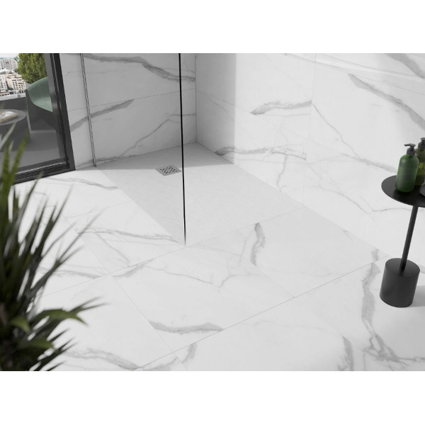 Душовий піддон MEXEN STONE+ 100x90 WHITE