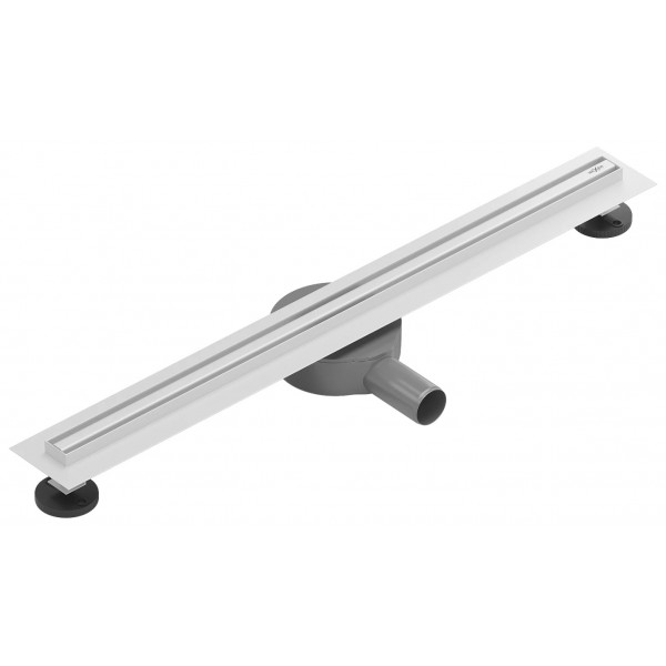 Трап для душу MEXEN FLAT 70 SLIM WHITE 360° білий