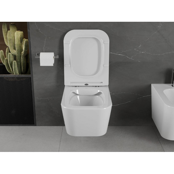 Підвісний унітаз MEXEN MADOX WHITE SLIM білий *