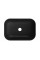 Умивальник (раковина) MEXEN RITA GOLD BRUSHED BLACK MATT накладний
