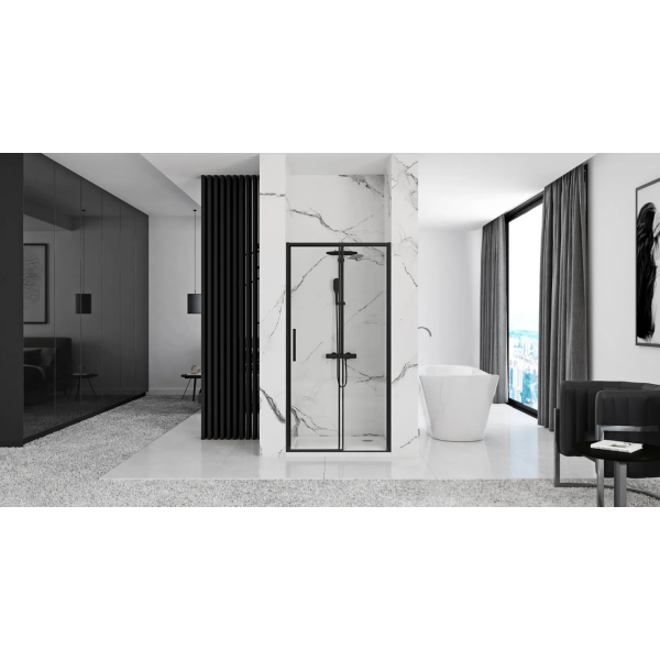 Душові двері REA RAPID SLIDE 130 BLACK