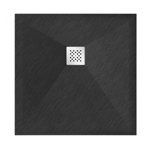 Душовий піддон MEXEN STONE+ 100x100 BLACK