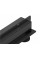 Трап для душу MEXEN FLAT 60 WALL BLACK 2в1 настінний чорний