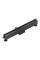 Трап для душу MEXEN FLAT 70 WALL BLACK 2в1 настінний чорний