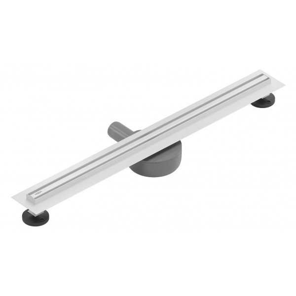 Трап для душу MEXEN FLAT 70 SLIM WHITE 360° білий