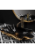 Умивальник (раковина) REA INFINITY GOLD BLACK накладний *