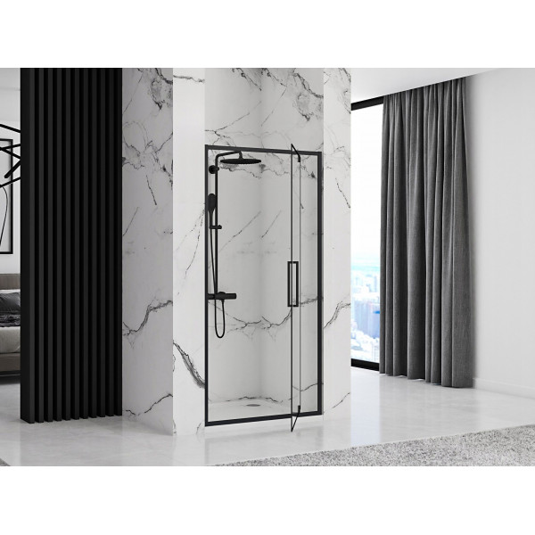 Душові двері REA RAPID SWING 70 BLACK