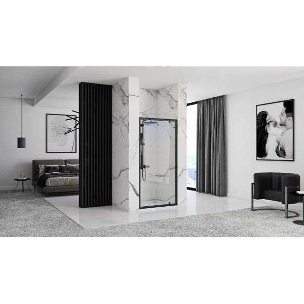 Душові двері REA RAPID SWING 70 BLACK