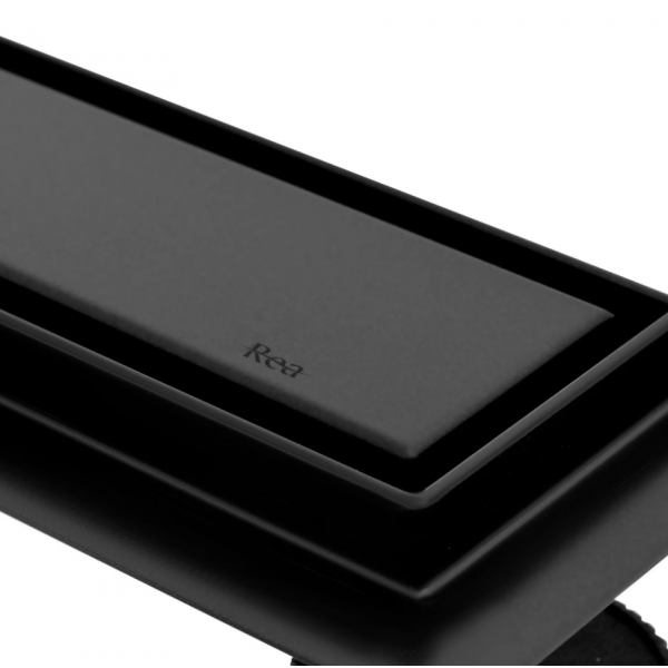 Трап для душу REA NEO 60 PRO BLACK 2в1 чорний *