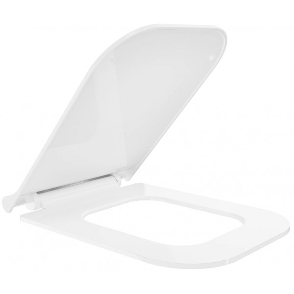 Сидіння для унітазу MEXEN ELIS WHITE FLAT SOFT-CLOSE