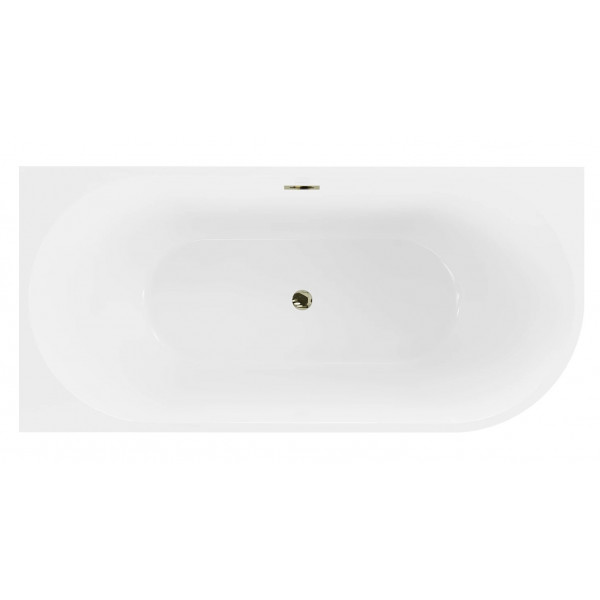 Ванна кутова MEXEN MIA 170x80 WHITE-G акрилова ліва