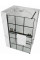 Душова стінка REA BLER-1 120 BLACK з полицею EVO