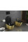 Підвісний унітаз MEXEN LENA BRUSHED GOLD BLACK MATT