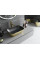 Умивальник (раковина) MEXEN RITA GOLD BRUSHED BLACK MATT накладний
