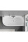 Ванна кутова MEXEN MIA 170x80 BLACK WHITE акрилова права