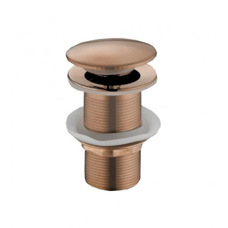 Донний клапан для раковини MEXEN CLICK-CLACK ROSE GOLD без переливу
